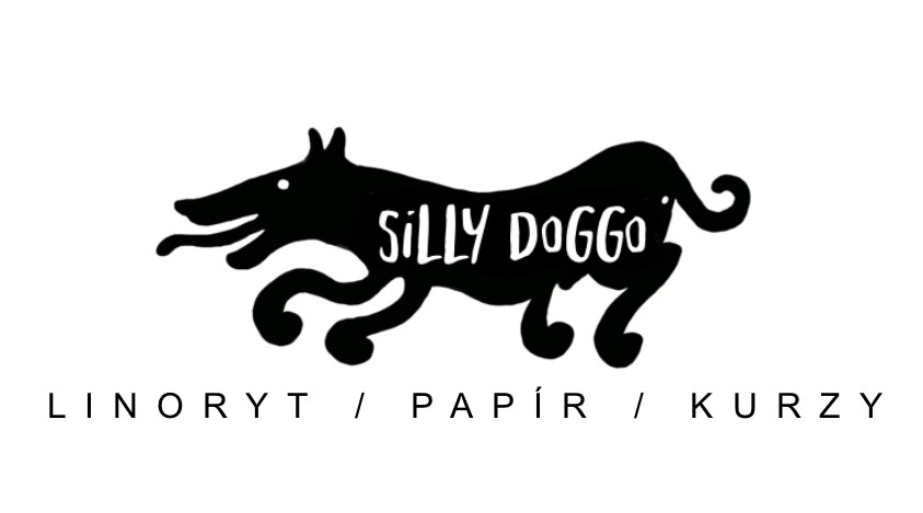 Silly doggo linoryt