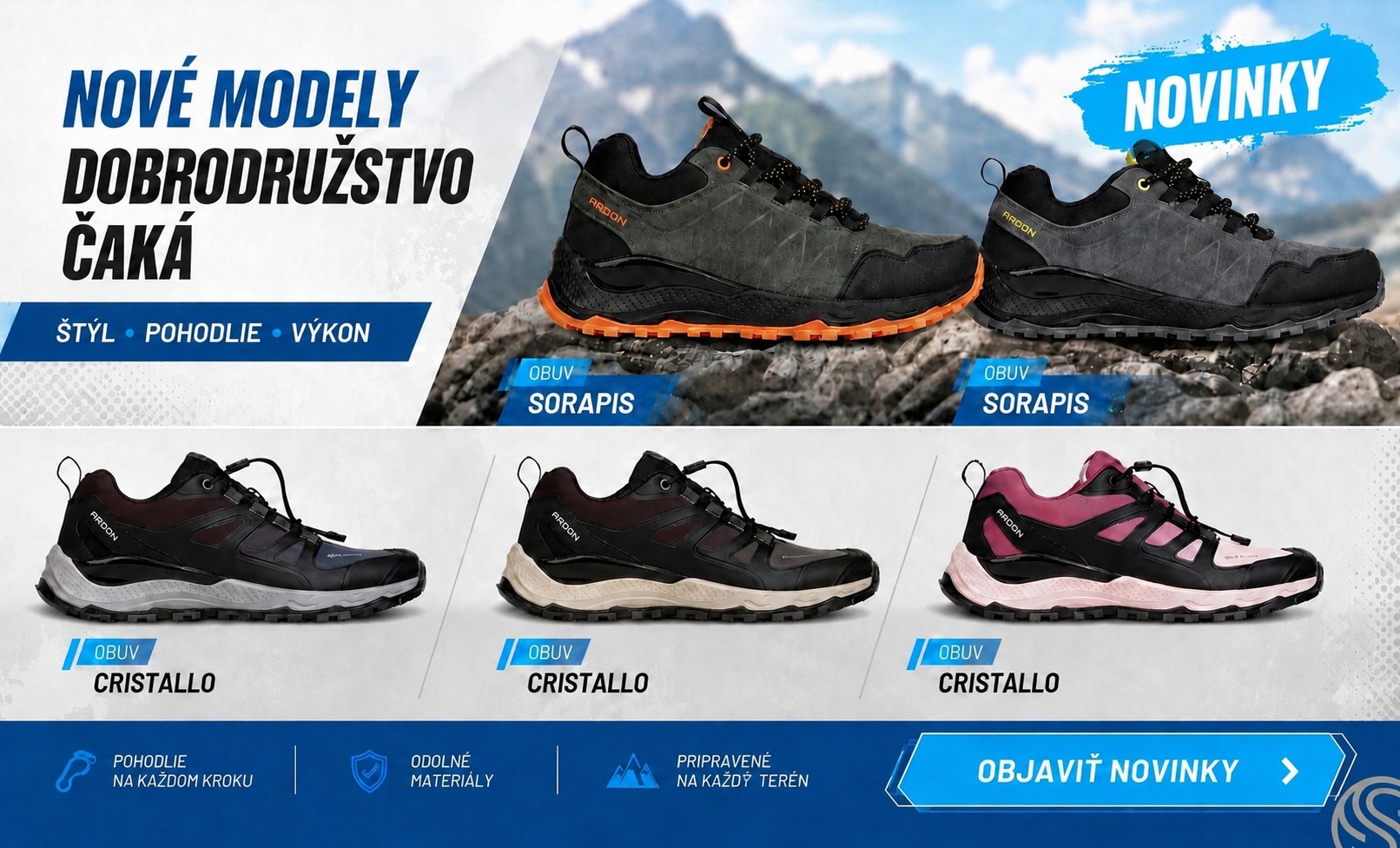 Obuv SORAPIS a CRISTALLO