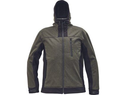 Bunda HUYER, softshell (Veľkosť L, Farba Olivová)