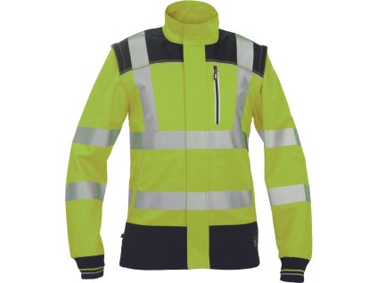 Bunda KNOXFIELD HVPS, montérková (Veľkosť 46, Farba Žltá HV)