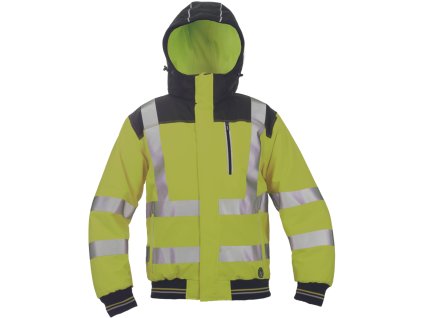 Bunda KNOXFIELD HVPS, zimná pilot (Veľkosť 3XL, Farba Žltá HV)