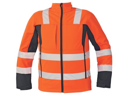 Bunda MALTON HV, softshell (Veľkosť L, Farba Žltá HV)