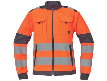 Bunda MAX Vivo HV, montérková (Veľkosť 50, Farba Žltá HV)