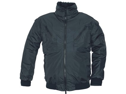 Bunda PILOT, zimná (Veľkosť L, Farba Čierna)
