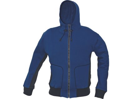 Mikina STANMORE New, s kapucňou (Veľkosť L, Farba Modrá)