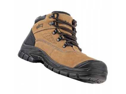Obuv DAMASK, S3L, členok (Veľkosť 40, Farba Hnedá)