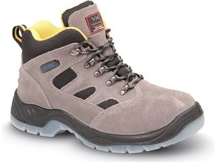 Obuv MADRID, O1, členok (Veľkosť 45, Farba Hnedá)