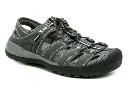 Obuv SINGAPORE, sandál, šedo/čierna (Veľkosť 37, Farba Šedá)