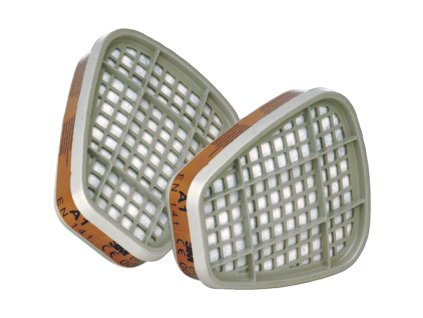 Filter 3M 6075, A1, formaldehyd, 2ks/bal