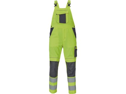 Nohavice MAX Vivo HV, na traky (Veľkosť 58, Farba Žltá HV)