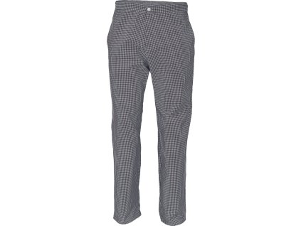 Nohavice PEPITO, kuchárske (Veľkosť 54, Farba Čierna)