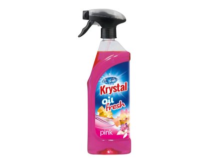 Osviežovač olejový KRYSTAL, 750ml, ružový - DOPREDAJ