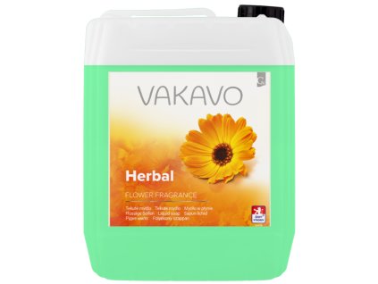 Mydlo tekuté VAKAVO Herbal, 5l