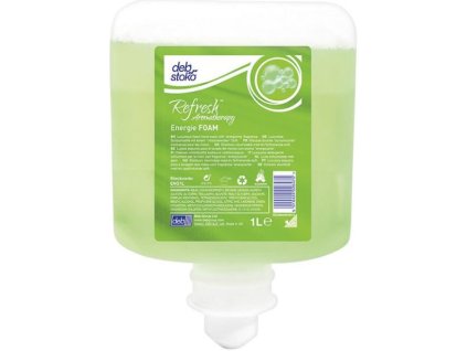 Mydlo penové REFRESH Energie, 1l, zelené