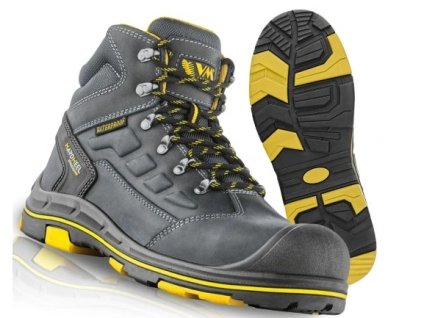 Obuv DORTMUND, S7L ESD, členok (Veľkosť 44, Farba Čierna)