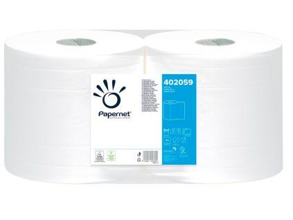 Utierka priemyselná PAPERNET Virgin, 2vr., 232m, 2ks/bal.,celulóza