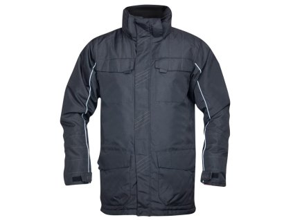 Bunda 4TECH, zimná parka (Veľkosť L, Farba Čierna)