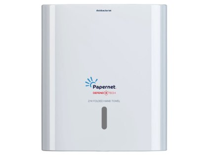 Zásobník na úzke skladané utierky PAPERNET Hytech, plast, biely