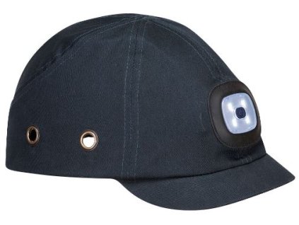 Čiapka PW29, bezpečnostná, so svetlom, tmavomodrá