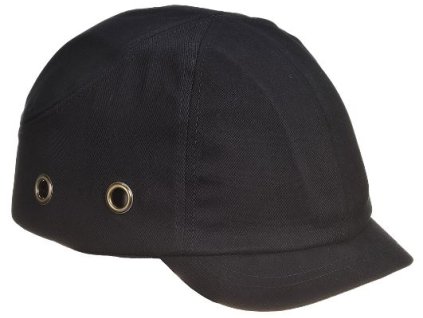 Čiapka PW89, bezpečnostná, krátky šilt (Farba Čierna)
