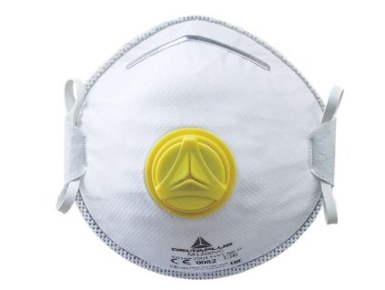 Respirátor M1200VC, tvarovaný, s ventilom, FFP2