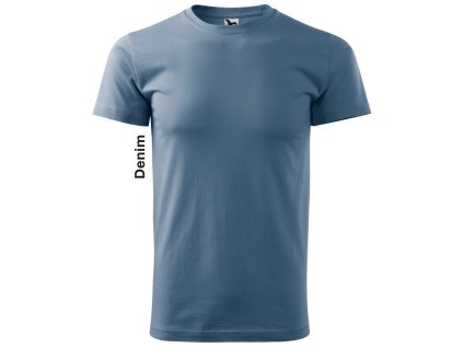 Tričko HEAVY New, krátky rukáv, unisex (Veľkosť 3XL, Farba Čierna)