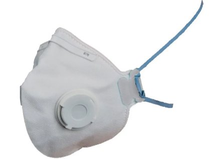Respirátor SPIRO HY8222, skladaný, s ventilom, FFP2