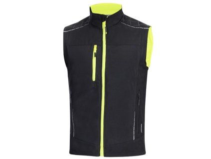 Vesta VISION, softshell, pánska (Veľkosť M, Farba Žltá)