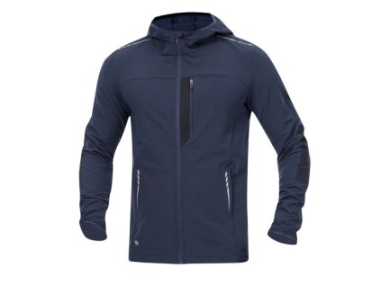 Bunda BREEFFIDRY Stretch, softshell (Veľkosť 3XL, Farba Tmavomodrá)