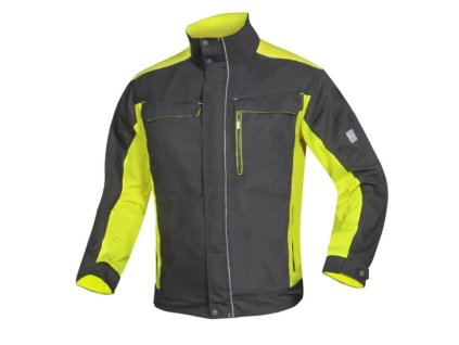 Bunda NEON HV, zimná (Veľkosť XS, Farba Čierna / žltá HV)