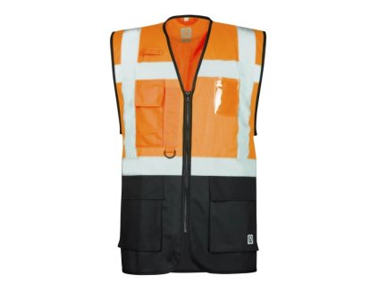 Vesta SIGNAL HV sieťová manažérska (Veľkosť XL, Farba Žltá HV / čierna)