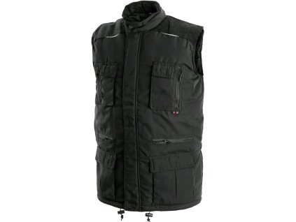 Vesta OHIO, zimná (Veľkosť 2XL, Farba Čierna)