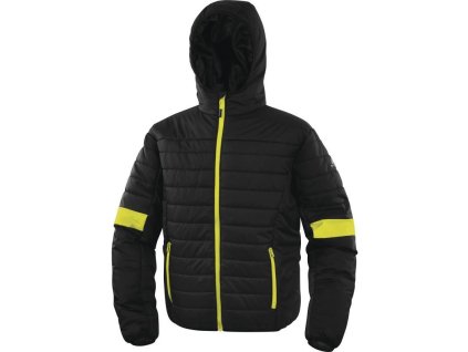 Bunda BLOOM, páperová (Veľkosť S, Farba Tmavosivá)