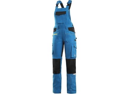 Nohavice STRETCH, na traky, dámske (Veľkosť 42, Farba Modrá)