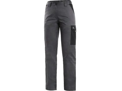 Nohavice PHOENIX Moneta, do pása, dámske (Veľkosť 54, Farba Tmavosivá)