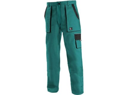 Nohavice LUXY Elena, do pása, dámske (Veľkosť 38, Farba Modrá)