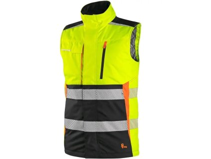 Vesta BENSON HV, zimná (Veľkosť L, Farba Žltá HV / čierna)