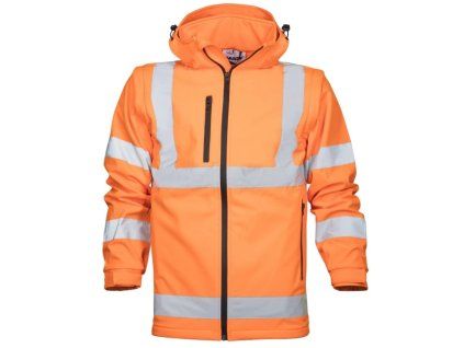 Bunda REF501 REF502 HV, softshell (Veľkosť L, Farba Žltá HV)