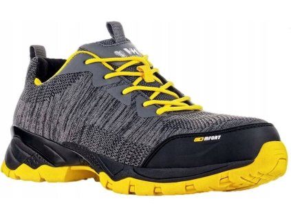 Obuv GEORGIA, S1P, poltopánka (Veľkosť 36, Farba Šedá)