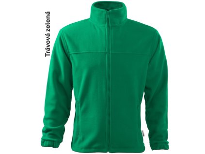 Mikina JACKET Fleece, pánska (Veľkosť L, Farba Tmavomodrá)