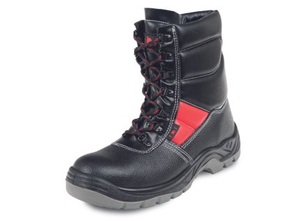 Obuv HOF, S3 CI, zimná, poloholeň (Veľkosť 39, Farba Čierna)
