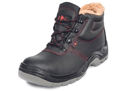 Obuv MAINZ SC-03-008, S1 CI SRC, zimná, členok (Veľkosť 43, Farba Čierna)