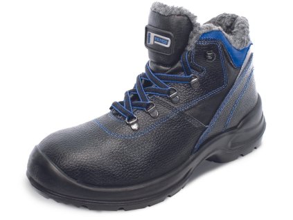 Obuv ORSETTO, O2 CI SRC, zimná, členok (Veľkosť 38, Farba Čierna)