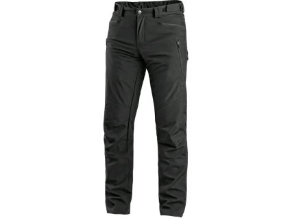 Nohavice AKRON, softshell, pánske (Veľkosť 52, Farba Čierna)