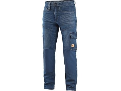 Nohavice ALBI (Veľkosť 48, Farba Modrá)