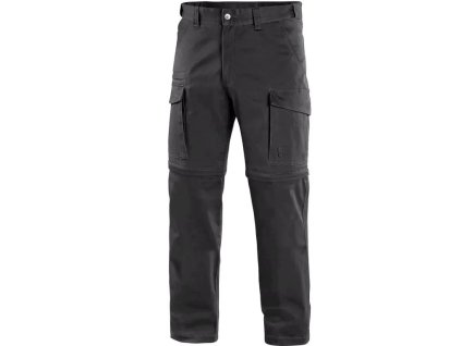 Nohavice VENATOR, do pása, odnímateľné (Veľkosť 46, Farba Čierna)