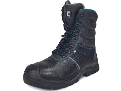 Obuv RAVEN XT, O2 CI SRC, zimná, poloholeň (Veľkosť 38, Farba Čierna)