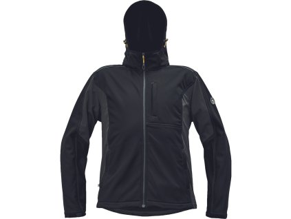 Bunda DAYBORO, softshell (Veľkosť L, Farba Čierna)