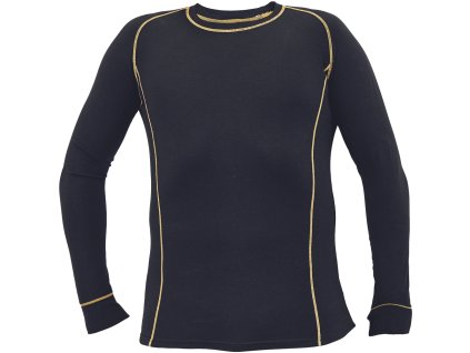 Termo tričko LOVELL, dlhý rukáv (Veľkosť L/XL, Farba Čierna)