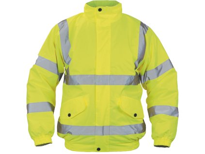 Bunda CLOTON HV, zimná pilot (Veľkosť L, Farba Žltá HV)